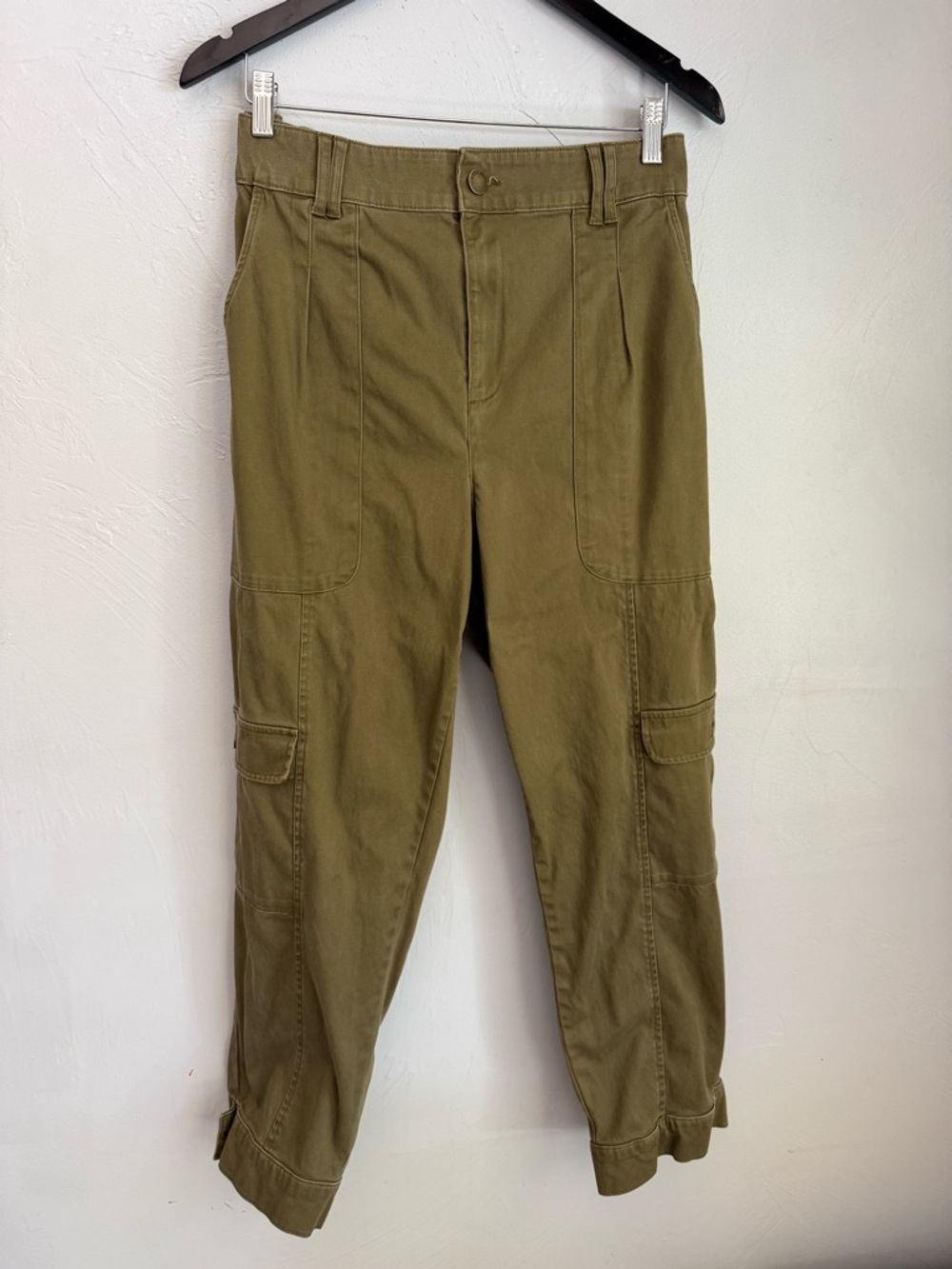 Knox Rose Olive Green Cargo Utility Jogger Pants XL